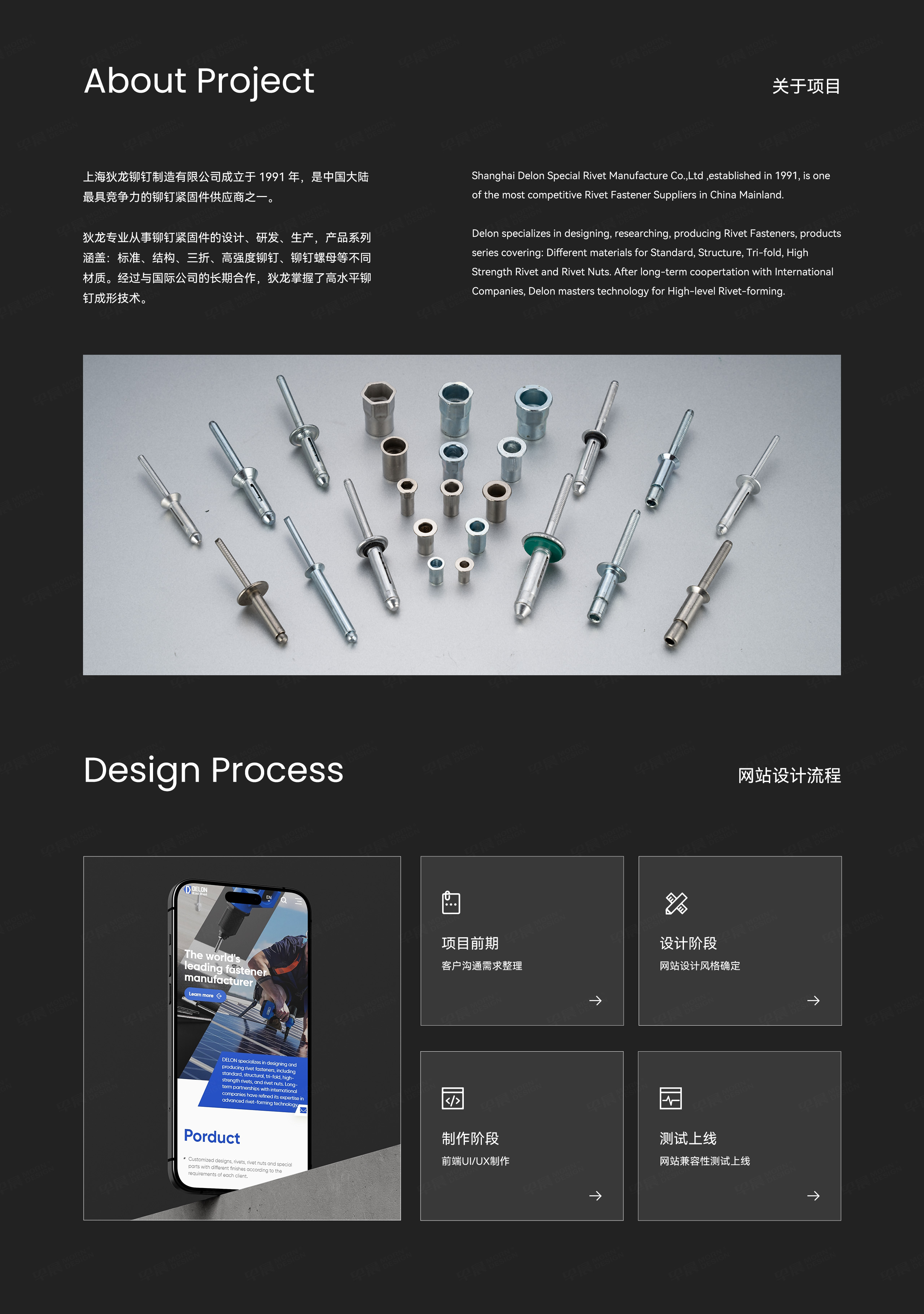狄龍鉚釘外貿網(wǎng)站設計